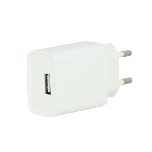 Chargeur secteur USB HIGH ONE 2,4AA Blanc