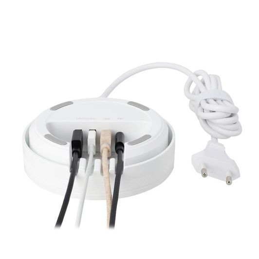 Chargeur à induction et secteur 4 ports USB et USB-C EDENWOOD 77W Blanc