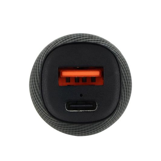 Chargeur allume cigare 2 ports USB et USB-C EDENWOOD 51W Noir